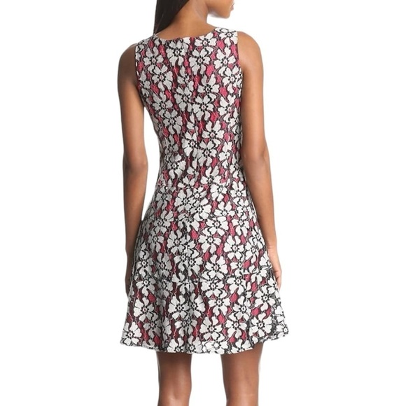 Anne Klein Floral Lace Overlay Sleeveless Dress Womens Size 14 - Picture 2 of 16